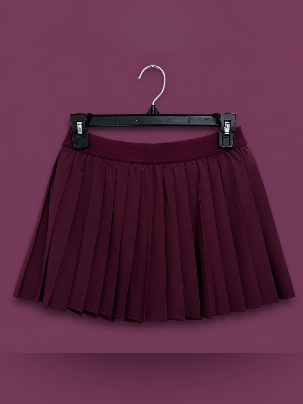 lululemon athletica High-Rise Pleated Tennis Skirt in Burgundy